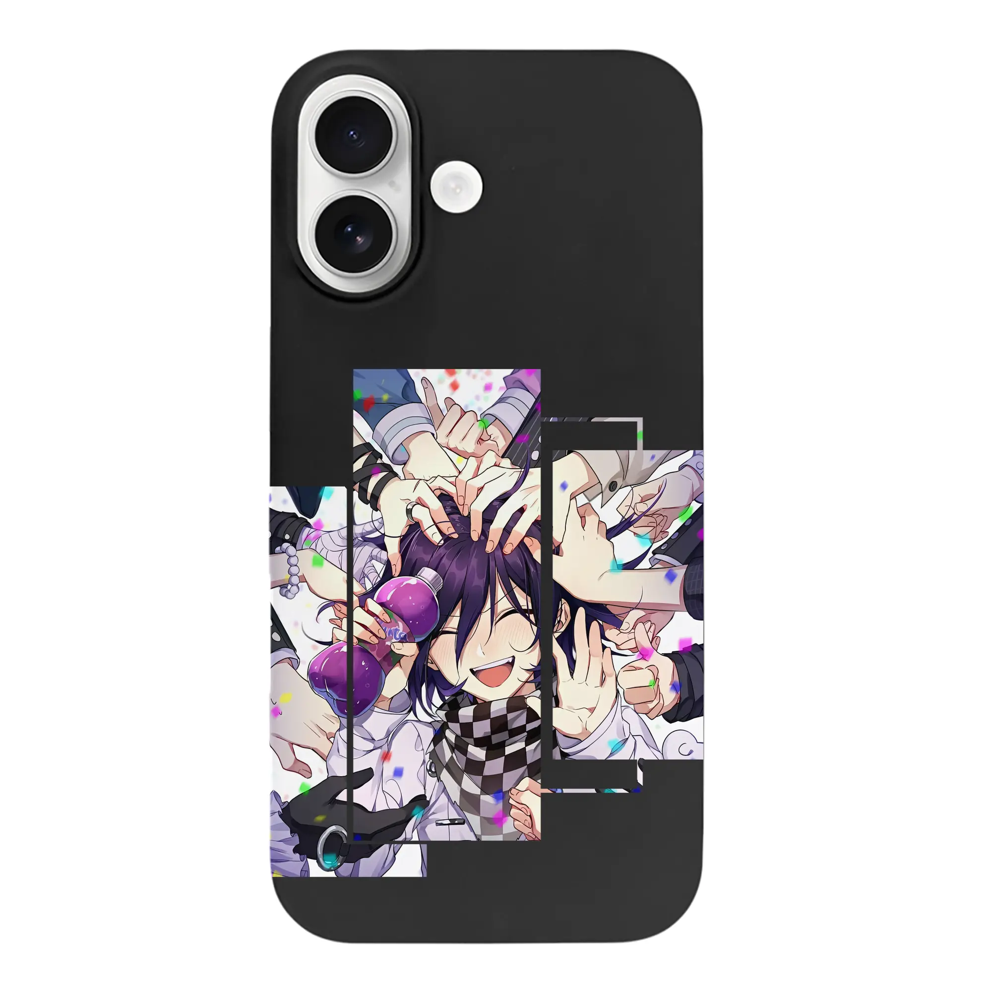 ダンガンロンパ グッズ,王馬小吉 - iPhone 17 シリーズ シリコンケース 薄型 耐衝撃 指紋防止 ソフトタッチカバー 精密フィット 傷防止 保護ケース iPhone 17/17 Air/17 Pro/17 Pro Max 対応